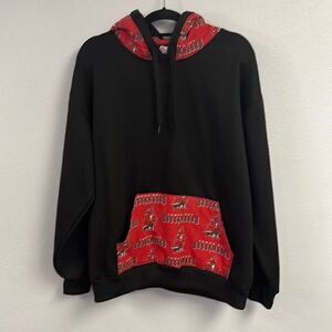 Men's Vintage 90’s Tampa Bay Buccaneers Team Pullover Hoodie Size XL‎